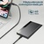 Дата кабель USB-C to USB-C powerbolt240-2m.black Promate (powerbolt240-2m.black)