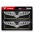 Модуль памяти для компьютера DDR4 8GB (2x4GB) 2666 MHz T-Force Dark Gray Team (TDGED48G2666HC15BDC01)