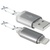 Дата кабель USB 2.0 AM to Lightning 1.0m ACH03-03LT GrayLED backlight Defender (87550)