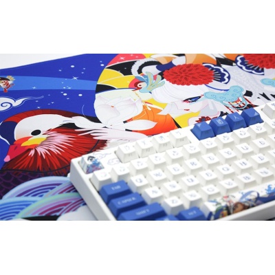 Коврик для мышки Varmilo Lovebirds Blue Desk Mat XL (ZDB032-01)