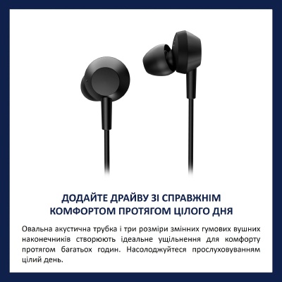 Навушники Philips TAE5008BK/00 USB-C Black (TAE5008BK/00)