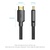 Кабель мультимедійний HDMI M to HDMI M 5.0m 4K cotton braided black Vention (ALLBJ)