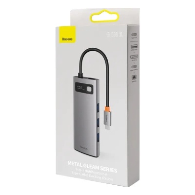 Концентратор Baseus USB-C 6-in-1 (CAHUB-CW0G)