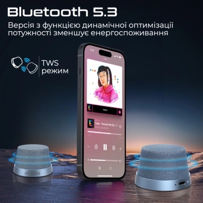 Акустична система Promate Punch 3 Вт Navy (punch.navy)