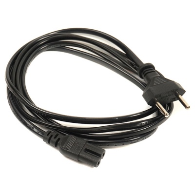 Кабель живлення C7 1.8m black PowerPlant (CA910274)