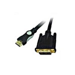 Кабель мультимедийный HDMI to DVI 18+1pin M, 2.0m Viewcon (VD 066-2м.)