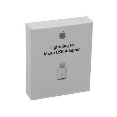 Переходник Apple Lightning to Micro USB (for iPod/iPhone) (MD820ZM/A)