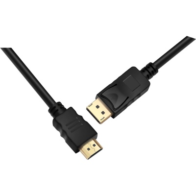 Кабель мультимедійний DisplayPort to HDMI 1.0m Prologix (PR-DP-HDMI-P-02-30-1m)