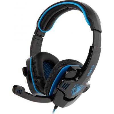 Наушники SADES Wolfang Black/Blue (SA901-B-BL)