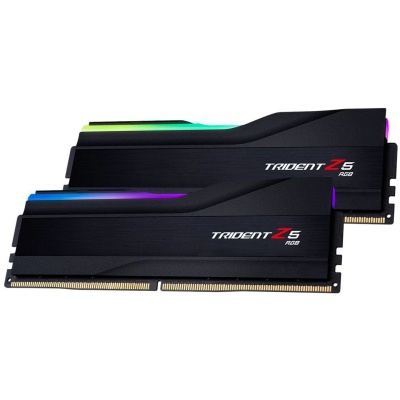 Модуль пам'яті для комп'ютера DDR5 32GB (2x16GB) 6600 Trident Z5 RGB Black G.Skill (F5-6600J3440G16GX2-TZ5RK)