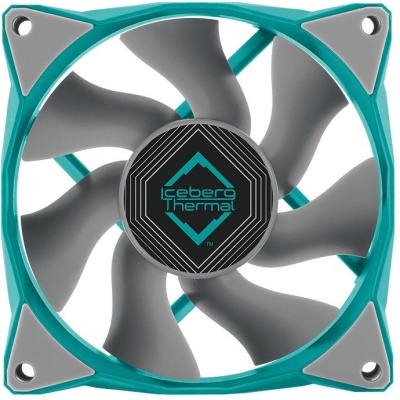 Кулер до корпусу Iceberg Group IceGALE Xtra - 80mm Teal (ICEGALE08D-A0A)