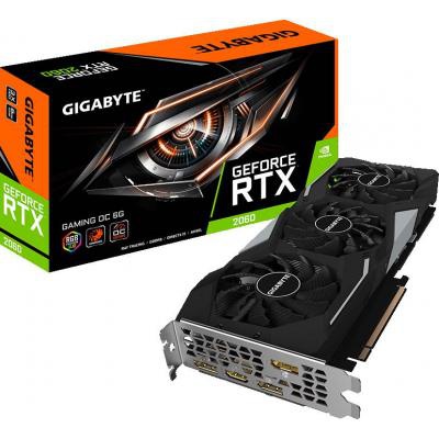 Видеокарта GIGABYTE GeForce RTX2060 6144Mb GAMING OC (GV-N2060GAMING OC-6GD)
