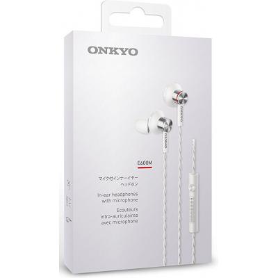 Наушники Onkyo E600MW Mic White (E600MW/00)