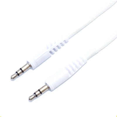 Кабель мультимедійний 3.5mm M to 3.5mm M 1.0m white XQISIT (4029948026954)