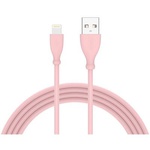 Дата кабель USB 2.0 AM to Lightning 1.0m Kitty T-L817 Pink T-PHOX (T-L817 Pink)