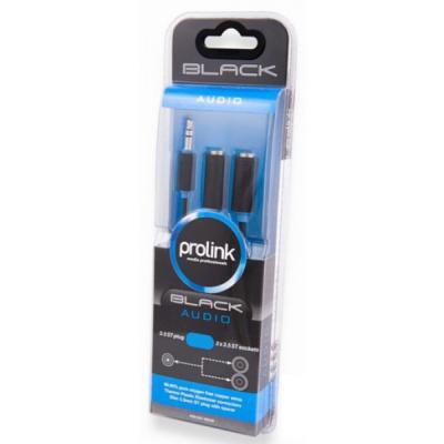 Кабель мультимедійний Jack 3.5mm to 2xJack 3.5 M Prolink (PB107-0030)