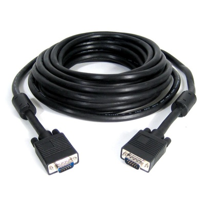 Кабель мультимедійний VGA 20.0m Cablexpert (CC-PPVGA-20M-B)