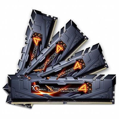 Модуль памяти для компьютера DDR4 32GB (4x8GB) 2800 MHz Ripjaws 4 G.Skill (F4-2800C16Q-32GRK)