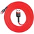 Дата кабель USB 2.0 AM to Micro 5P 2.0m 1.5A Red Baseus (CAMKLF-C09)