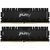 Модуль пам'яті для комп'ютера DDR4 16GB (2x8GB) 4800 MHz FURY Renegade Black Kingston Fury (ex.HyperX) (KF448C19RBK2/16)