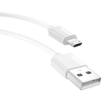 Дата кабель USB 2.0 AM to Micro 5P 0.3m Nets T-M801 White T-PHOX (T-M801(0.3) White)