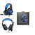 Наушники Microlab G7BB Black-Blue (G7BB)