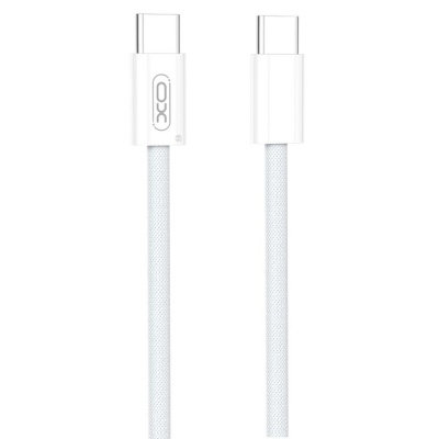 Дата кабель USB-C to USB-C 1.0m 60W white XO (NBQ260A_С_White)