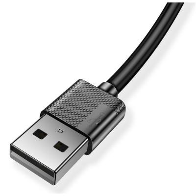 Дата кабель USB 2.0 AM to Micro 5P 0.3m Nets T-M801 Black T-PHOX (T-M801 Black)