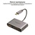 Перехідник USB-C to HDMI/VGA mediahub-c2.grey Promate (mediahub-c2.grey)