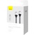 Дата кабель USB-C to Lightning 1.0m CoolPlay Fast Charging 20W black Baseus (CAKW000001)