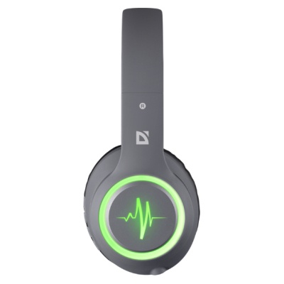 Навушники Defender FreeMotion B571 Bluetooth LED Gray (63571)