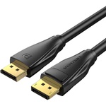 Кабель мультимедійний DisplayPort M to DisplayPort M 1.5m V1.4 8K black Vention (HCDBG)