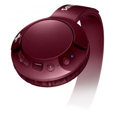 Наушники PHILIPS SHB3075 Red (SHB3075RD/00)