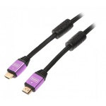 Кабель мультимедийный HDMI to HDMI 2.0m ferrite v1.4 Cablexpert (VC-HDMI-510-2m)