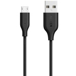 Дата кабель USB 2.0 AM to Micro 5P 0.9m V3 Powerline Black Anker (A8132H12)