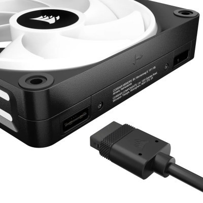 Кулер до корпусу Corsair iCUE Link QX120 RGB PWM PC Fans Starter Kit with iCUE Link System Hub (CO-9051002-WW)