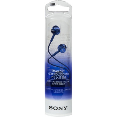 Наушники SONY MDR-EX150 Blue (MDREX150LI.E)