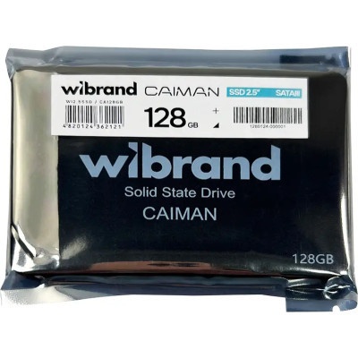 Накопичувач SSD 2.5' 128GB Caiman Wibrand (WI2.5SSD/CA128GB)