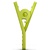 Наушники PHILIPS SHQ1400 ActionFit Lemon Frost (SHQ1400LF/00)