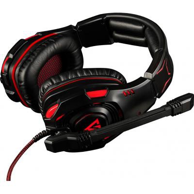 Наушники Modecom MC-832 Volcano Ghost Black-Red (S-MC-832-GHOST)