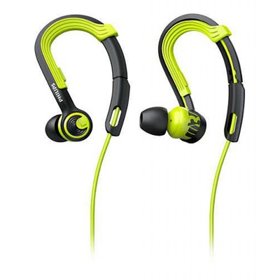 Наушники PHILIPS SHQ3400 ActionFit Carbon lime (SHQ3400CL/00)