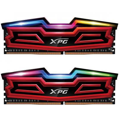 Модуль памяти для компьютера DDR4 32GB (2x16GB) 3000 MHz XPG Spectrix D40 Red ADATA (AX4U3000316G16-DR40)