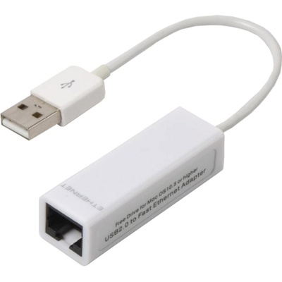 Переходник USB2.0 to Ethernet Viewcon (VE 449 (White))