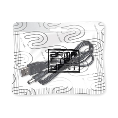 Кабель живлення USB to DC 5.5x2.1mm 5V 1.0m Armorstandart (ARM79303)