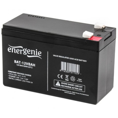 Батарея до ДБЖ EnerGenie 12В 8 Ач (BAT-12V8AH)