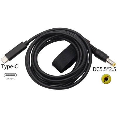 Кабель живлення USB Type-C to DC-5.5-2.5 XoKo (XK-DC5525)