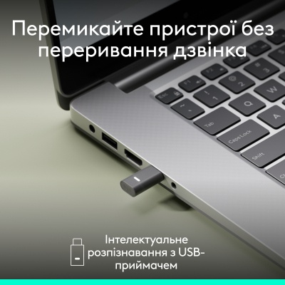 Навушники Logitech Zone Wireless 2 ES Busines Graphite (981-001498)