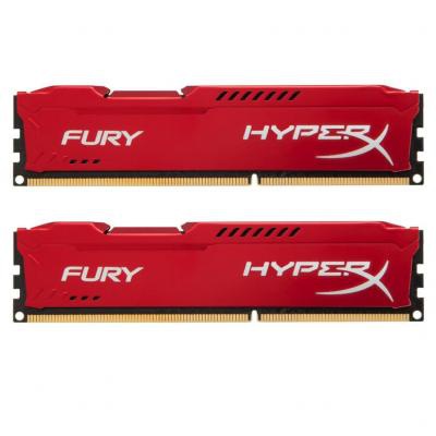 Модуль памяти для компьютера DDR4 32GB (2x16GB) 3200 MHz HyperX FURY Red Kingston (HX432C18FRK2/32)