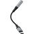 Перехідник USB-C to 3.5mm F 0.12m Black HOCO (6942007608886)