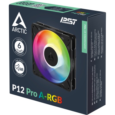 Кулер до корпусу Arctic P12 PRO A-RGB (ACFAN00309A)